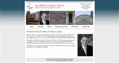 Desktop Screenshot of meyerlegal.com